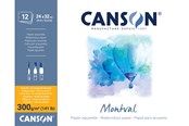 Kreativitet & Hobbyartikler - Canson Montval CP 24x32 cm 300G Pad 12 SH - 17-200807319
