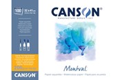 Kreativitet & Hobbyartikler - Canson Montval CP 32x41 cm 200G Pad 100 SH - 17-200807356