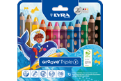 Kreativitet & Hobbyartikler - Lyra Groove Triple 1 12 pcs - 1-3831120