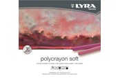 Kreativitet & Hobbyartikler - Lyra Polycrayons Soft in box 24 pcs - 1-5651240