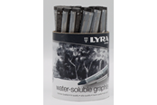 Kreativitet & Hobbyartikler - Lyra Crayon Graphite Pot 24 pcs  8x 2B 8x 6B 8x 9B - 1-5623240