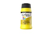 Kreativitet & Hobbyartikler - Daler-Rowney System3 500 ml Fluorescent Yellow - 16-129500681