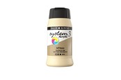 Kreativitet & Hobbyartikler - Daler-Rowney System3 500 ml Buff Titanium - 16-129500024