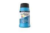 Kreativitet & Hobbyartikler - Daler-Rowney System3 500 ml Fluorescent Blue - 16-129500100