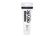 Kreativitet & Hobbyartikler - Daler-Rowney Graduate Acrylic 120 ml Titanium White - 16-123120011