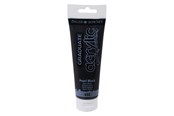 Kreativitet & Hobbyartikler - Daler-Rowney Graduate Acrylic 120 ml Pearl Black - 16-123120032