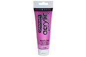 Kreativitet & Hobbyartikler - Daler-Rowney Graduate Acrylic 120 ml Metallic Pink - 16-123120722
