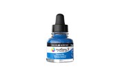 Kreativitet & Hobbyartikler - Daler-Rowney System3 Ink 29.5 ml Fluorescent Blue - 16-161029100