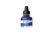 Kreativitet & Hobbyartikler - Daler-Rowney System3 Ink 29.5 ml Ultramarine Blue - 16-161029123
