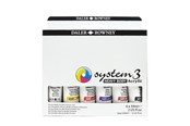 Kreativitet & Hobbyartikler - Daler-Rowney System3 Heavy Body Acrylic Primary Set 6x59 ml - 16-140900123