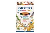 Skrive- og Tegneværktøjer - Giotto Stilnovo Maxi 12 pcs BL - 11-225900