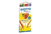 Skrive- og Tegneværktøjer - Giotto Elios Tri Wood free 12 pcs - 11-275800