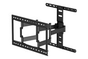 Vægbeslag, AV-Beslag & AV-Møbler - Deltaco Office ARM-0258 - Ultra-Slim mounting kit - full-motion - for LCD TV / curved LCD TV - black - Max 60 kg - recommended for 75" - ARM-0258-B