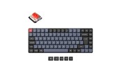 Tastatur - Keychron K3 Pro QMK/VIA Wireless - Gateron Low Profile Red - Gaming Tastatur - Uden Numpad - Nordisk - Sort - K3P-H1P-BO