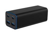 Mobil - Adaptere & Opladere - Gembird power adapter - 2 x USB-C 2 x 9 pin USB Type A - 100 Watt - TA-UC-2A2C-PD100-01-BK