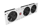 Rack skabe - Lanberg AK-1506-S - 3U - Vertical Ventilation Panel - AK-1506-S