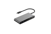 Dockingstation - Belkin Connect 7-in-1 USB-C Hub with Dual USB-C Ports - Silver - INC024HQSGY