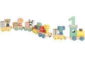 Kreativt Legetøj - Small Foot - Wooden Birthday Train with Animals - 12626