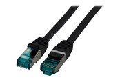 Netværkskabel - EFB NORDIC EFB-Elektronik patch cable - 1 m - black - Sort - 1m - MK6001.1B