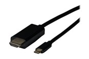 Skærmkabel - EFB NORDIC EFB-Elektronik adapter cable - 2 m - EBUSBC-HDMI-4K30K.2