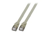 Netværkskabel - EFB NORDIC EFB-Elektronik patch cable - 15 cm - grey - Grå - 0.1m - K5545GR.0,15