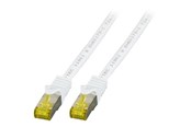 Netværkskabel - EFB NORDIC EFB-Elektronik patch cable - 15 cm - white - Hvid - 0.1m - MK7001.0,15W
