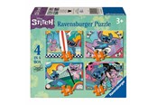 Puslespil - Ravensburger 4in1 Stitch Puzzle - 120041061