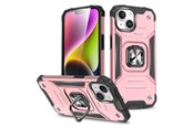 Mobil - Covers & Cases - Wozinsky Armored case with a finger holder for iPhone 15 Plus  Ring Armor - gold - 9145576280621