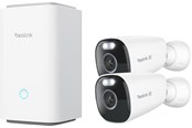 Smart Home - REOLINK Hub with 2x Argus Eco Ultra 4K | 8MP | Battery | IP66 - Home Hub with 2x Argus Eco Ultra