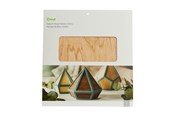Labelprinter - Cricut Natural Wood Veneer - craft material - 305 x 305 mm - 2 sheets - cherry - wood - 2007067