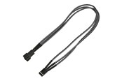 Strømkabel (ekstern) - Nanoxia - fan power extension cable - 3 PIN internal power to 3 PIN internal power - 30 cm - NX3PV3EC