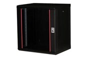 Rack skabe - Equip Pro Mount - rack - 600x450 mm with glass door removable and lockable panels assembled - 12U - EPM-12-6045-B-CBAA