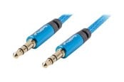 Audio kabel - Lanberg Premium audio cable - 1 m - CA-MJMJ-10CU-0010-BL