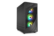 Kabinet - Sharkoon Rebel C80M - Kabinet - Tower - Sort - 4044951041145