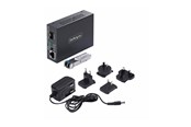 Repeater, boostere, bridges & transceiver - StarTech.com - fibre media converter - 10Mb LAN 100Mb LAN 1GbE - TAA Compliant - MCM1110SMLC40