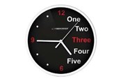 Boligindretning - Esperanza PRAGUE - clock - quartz - wall mountable - EHC014W - 5901299929940