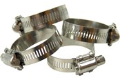 Pools og Badebassiner - Swim & Fun Hose Clamps Stainless Steel, 4 pcs - 1524