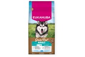 Hunde - Eukanuba Grain Free Adult Large Breed, Havets Fisk, 12kg - 8710255206721