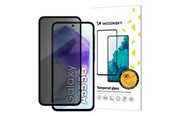 Mobil - Beskyttelsesglas - Wozinsky Privacy Glass Tempered Glass Privacy Screen Protector With Anti-Spy Filter For Samsung Galaxy A55 - 5907769362866
