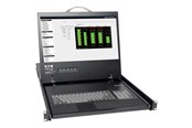 Skærm - 19" Tripp Lite Eaton Series 8-Port Rack Console Cat5 KVM Switch 1U RM 19" LCD Rackmount - B070-008-19