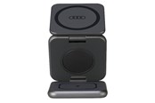 Mobil - Adaptere & Opladere - Audi Big Logo foldable inductive charger 3in1 0 - Grey - 6955250226486