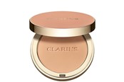 Makeup - Clarins Matte Finish Compact Powder 10 g.– 03 Light Medium - 3666057180576