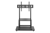Vægbeslag, AV-Beslag & AV-Møbler - Deltaco Office cart - heavy-duty - for flat panel / AV equipment - black - Max 150 kg - recommended for 100" - ARM-0453-B