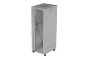 Rack skabe - Lanberg FF01 series - rack - 800 x 1000 flat pack with glass door LCD - 47U - FF01-8047-12SL