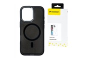 Mobil - Covers & Cases - Wozinsky Glitter Case with Mag Safe for Samsung Galaxy S25 Ultra - Black with Glitter - 5907769369353