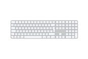 Tastatur - Apple Magic Keyboard with Touch ID and Numeric Keypad - Tastatur - Fransk - Hvid - MXK73F/A