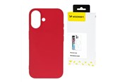 Mobil - Covers & Cases - Wozinsky Silicone Case for Samsung Galaxy S25+ - Red - 5907769370137