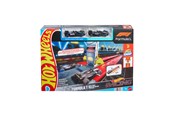 Legetøjsbil - Hot Wheels F-1 Racing Speed Start Faceoff - JKM88