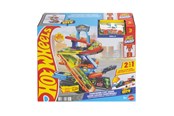 Legetøjsbil - Hot Wheels City Transforming Stunt Garage - JHL94