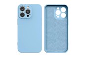 Mobil - Covers & Cases - Hurtel Silicone Case iPhone 14 Plus Silicone Cover Light Blue - 9145576262320